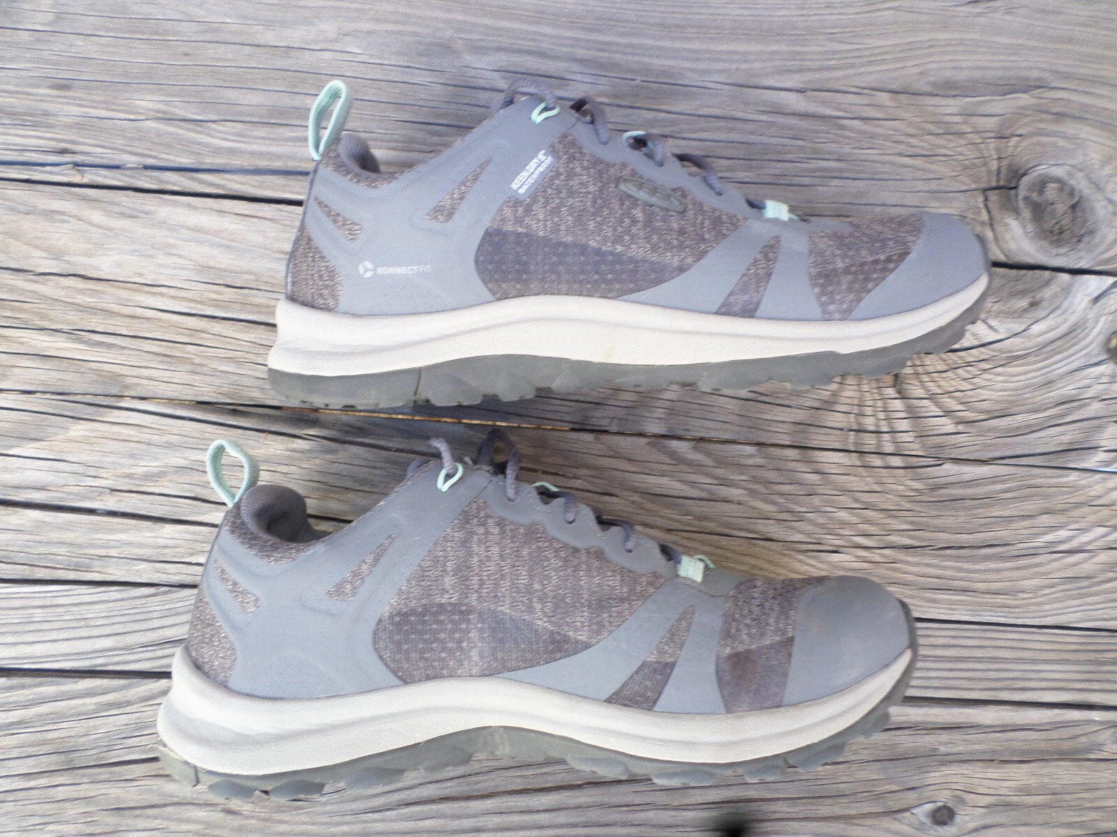 Scarpe da trekking KEEN Konnect Terradora ll grigie impermeabili trail donna 8