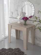 Consolle allungabile da ingresso 14 posti design moderno elegante tavolo rovere