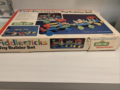 FIDDLESTICKS TOY BUILDER SET 2505 1978 KNICKERBOCKER SESAME STREET - Picture 2 of 4