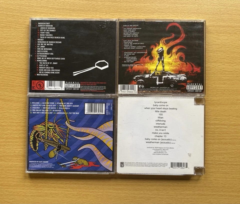 Punk Pop CD Job Lot - Green Day, Offspring, +44, Good Charlotte, Jimmy Eat World - Image 4 of 4