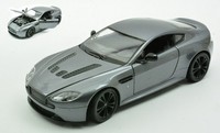 Welly 1:24 Statisches Modellauto Diecast Aston Martin Vantage Grau Scale 1/24