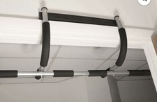 Heavy Duty Doorway Pull Up Bar Chin-Up Bar Multi-Function Home Gym Workout Fitne