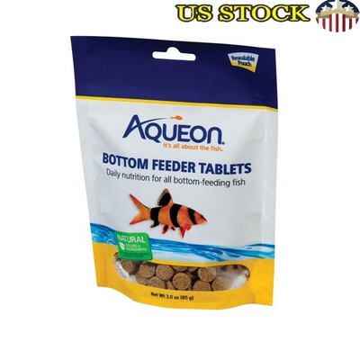 #ad Bottom Feeder Fish Food Tablets Sinking Nutrition Catfish Loaches Shrimp New $10.07
