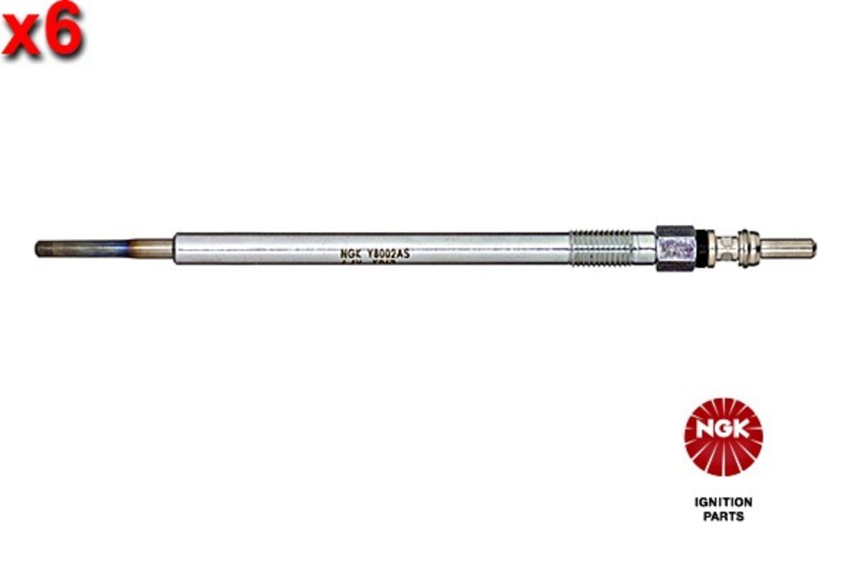 NGK 6x Glow Plug For CHRYSLER 300 C JEEP Commander MERCEDES 93-16 0011595001