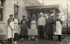 Foto Ak Grabowitz Kreis Konitz Westpreußen, Feldküche 1914 - 4912017