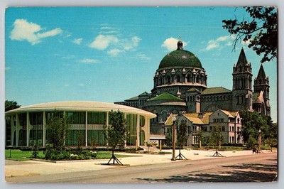 Postcard - Chancery Office And Saint Louis Catholic Cathedral