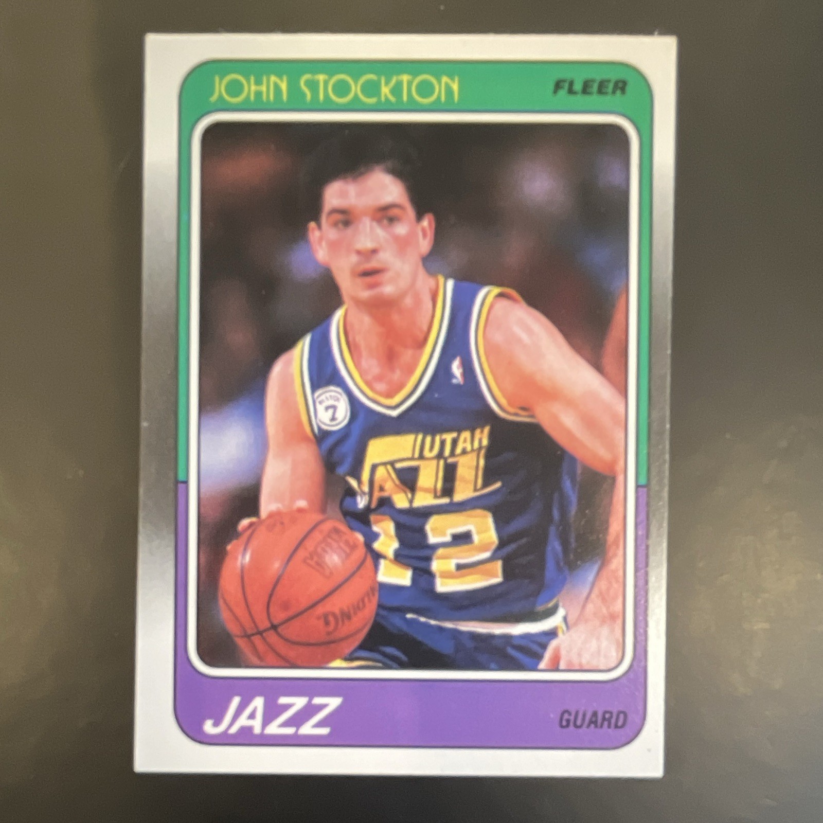 1988-89 Fleer - John Stockton #115 (RC) 💎💎💎🔥🔥🔥