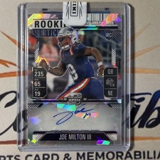 Joe Milton III 2024 Contenders Optic #106 Rookie Ticket Auto Cracked Ice /22