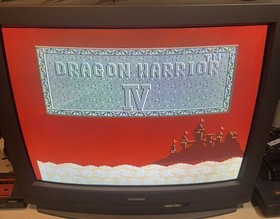 Dragon Warrior IV 4 - NES - Cartridge only tested and working