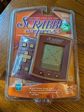 Scrabble Express Hand Held Electronic Game 1999 Milton Bradley Hasbro OOP SEALED