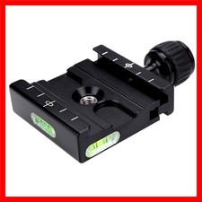Aluminium 50mm Quick Release Plate QR Clamp Fits Arca-Swiss Standard for Trip...