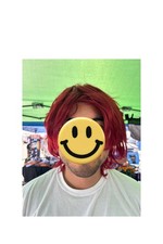 Synthetic Unisex Short Cosplay Hair Party BOB Wigs With Bangs Halloween Wig