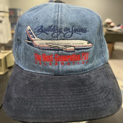 Boeing Hat Next Generation 737 Building on Success Plane Aviation Vintage Old