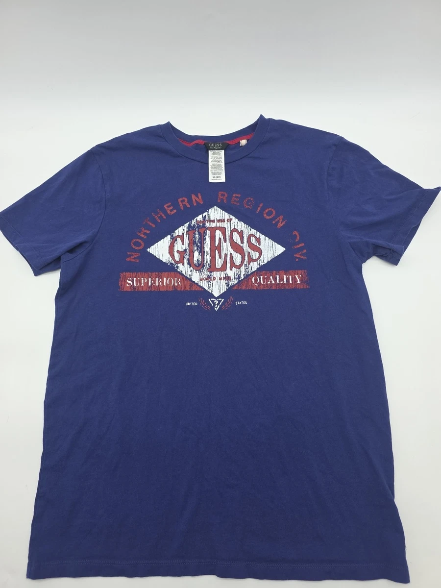 Las mejores ofertas en Camisas GUESS Boys Blue Tops, y Camisetas