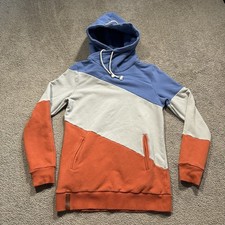 Ampersand Pullover Hoodie Womens Small Colorbloack Kangaroo Pocket Soft Cozy