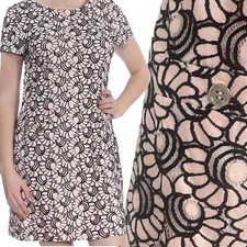 NWT TOMMY HILFIGER EMBROIDERED SHIFT DRESS Classy Career Day/Evening Size 12