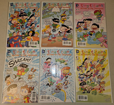 Tiny Titans: Return to the Treehouse #1-6 (Complete 2014 DC Series) 1 2 3 4 5 6
