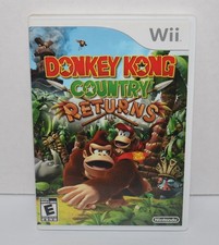 Donkey Kong Country Returns Nintendo Wii Complete W/ Manual CIB