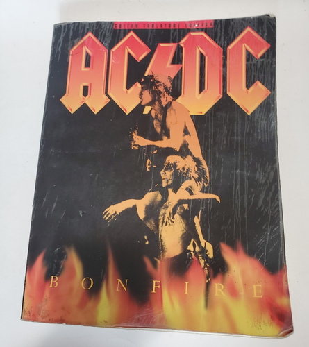 AC/DC BONFIRE Best Of Songbook Easy Guitar Tab Edition Sheet Music ACDC ...