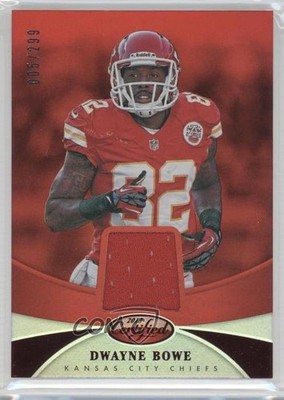 2013 Certified Materials Mirror Red 5/299 Dwayne Bowe #26 0v1