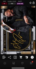 DIGITAL TOPPS WWE SLAM Ethan Page MUSEUM COLL. GOLD ARCHIVAL SIGNATURE SR Read