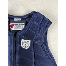 Phoenix Tipperary Horse Riding Safety Vest Body Protector Navy Blue XS 34