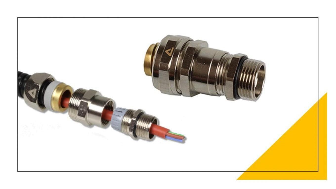 Conduit gland with seal for cable 11-18mm Anaconda type FCC DN 25 IP65 M2 /T2UK