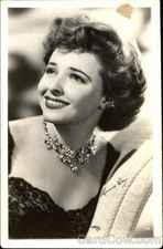 Actress Laraine Day Head Shot Original Vintage Real Photo Postcard RPPC
