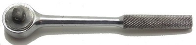 Powr-Kraft 3/8'' Drive 7.75'' Knurled Grip Ratchet Model 84H4843 Used
