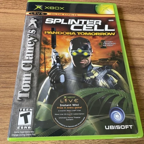 Tom Clancy's Splinter Cell: Pandora Tomorrow (Microsoft Xbox, 2004)