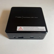 Belkin USB-C Dual Display Docking Station INC002 2022 S/N: 41H10GD7C00319