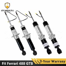Fit Ferrari 488 GTB Spider 4X Front & Rear Magnetic Shock Absorbers 2016-19