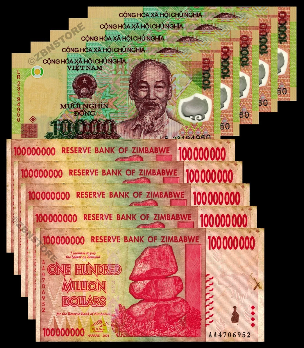 Vietnamese Paper Money 10,000 ₫ Denomination Banknotes for sale | eBay