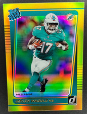 2021 Donruss Football Premium Gold Press Proof #263 Jaylen Waddle RC - SSP