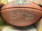 Derrick Brooks Signed Super Bowl 50 Football
