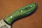 Custom Handmade Damascus Steel Knife With Pakka Wood Handle With Cover 263 — photo 2