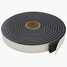JVCC Low-Density PVC Foam Tape SCF-01 : 2 in. x 300 in. x 1/2 in. thick Black 