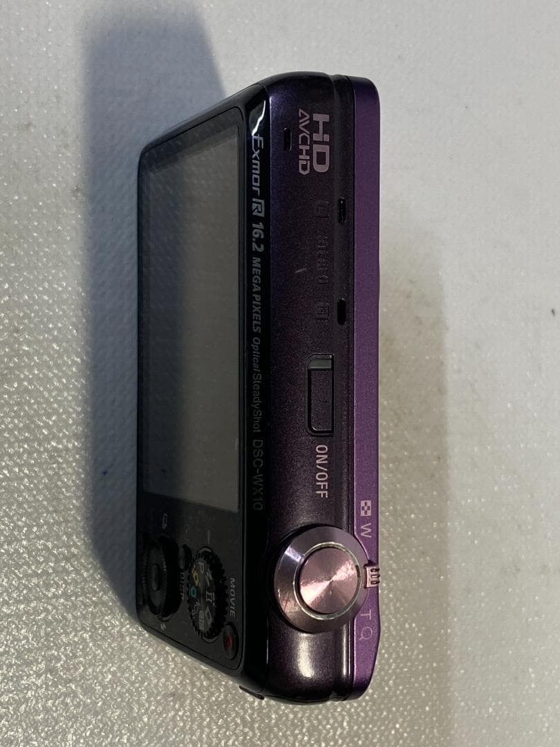 Sony Cyber-Shot 16.2MP DSC-WX10 Compact Digital Camera Purple
