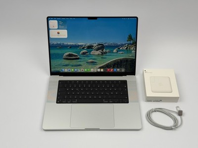 Apple MacBook Pro 16  M1 PRO 10C CPU 16C GPU 512 GB SSD 16 GB Ram 2021 SILBER