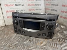 2010 TOYOTA VERSO STEREO RADIO CD PLAYER HEAD UNIT 86120-0F060