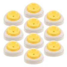  10pcs Egg Hole Puncher - Boiled Egg Piercer Pricker Tool With Safety Lock -
