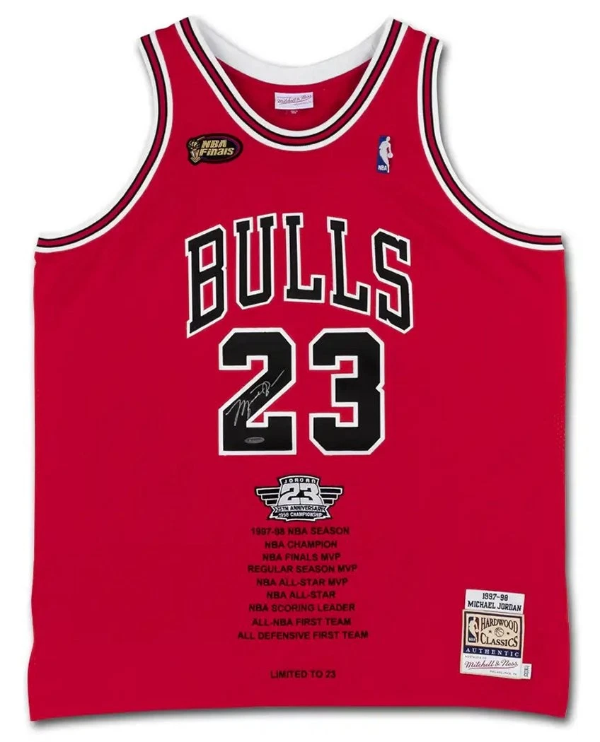 Michael Jordan NBA Upper Deck Original Autographed Jerseys for