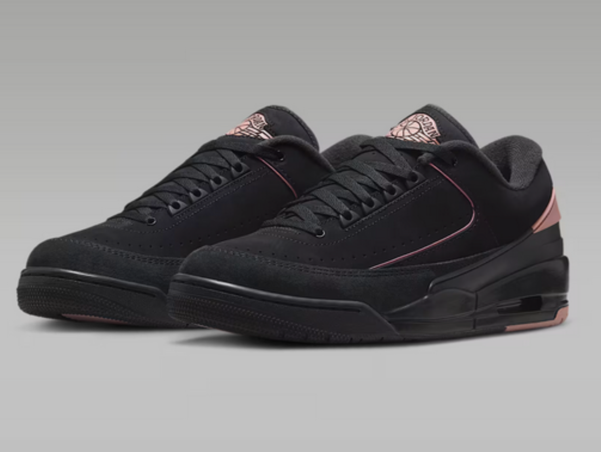 Nike Air Jordan 2/3 Black Rust Pink FD0383 003 Mens Size | eBay