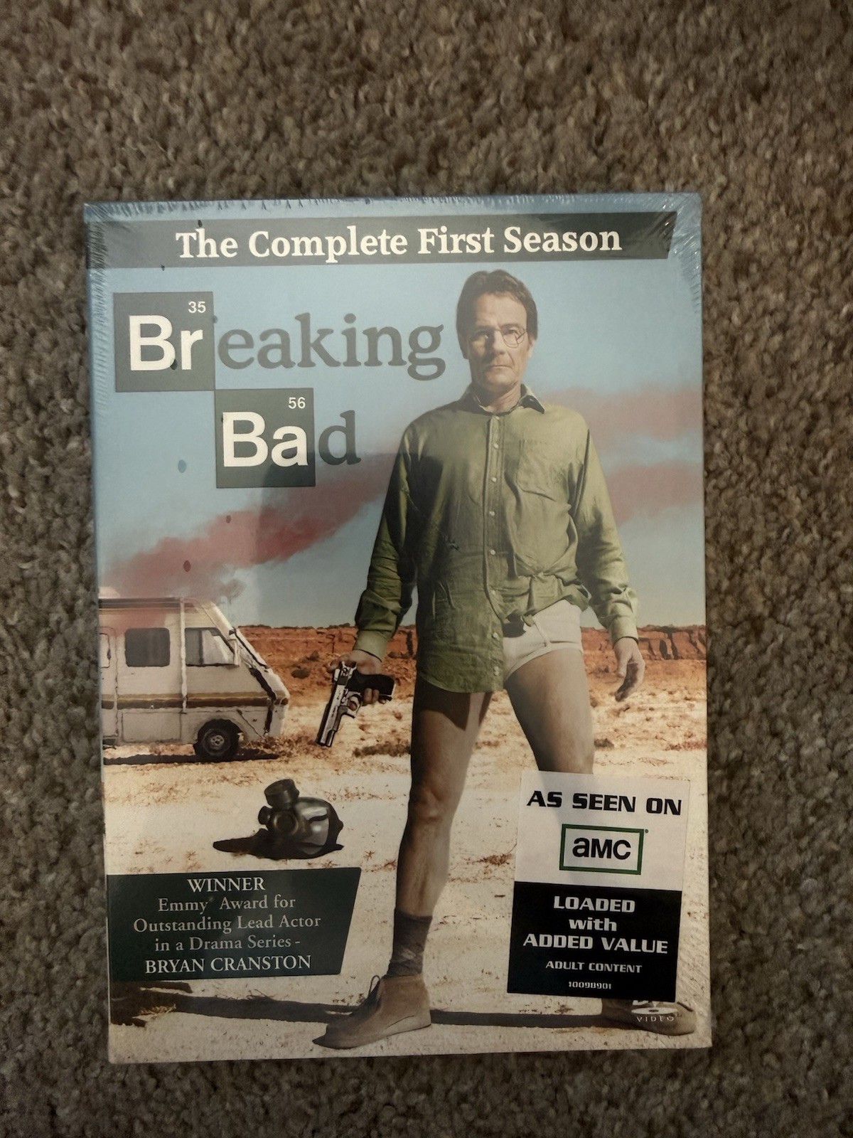 Breaking Bad: The Complete First Season DVD Set. Fully Sealed Brand New. 3 Discs