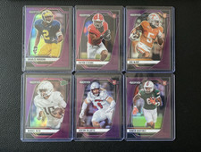 2025 Prizm Draft Picks NFL Purple Lot of 6 Cards /99