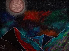 Original Canvas Painting Titled ‘Vibration’ Signed by Artist