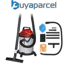 Einhell Wet Dry Vacuum Cleaner 15L 1250W TC-VC 1815 S Corded Electric 2342390