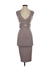 Nookie Women Gray Cocktail Dress XS