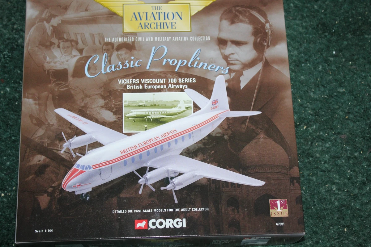corgi vickers viscount products for sale | eBay UK