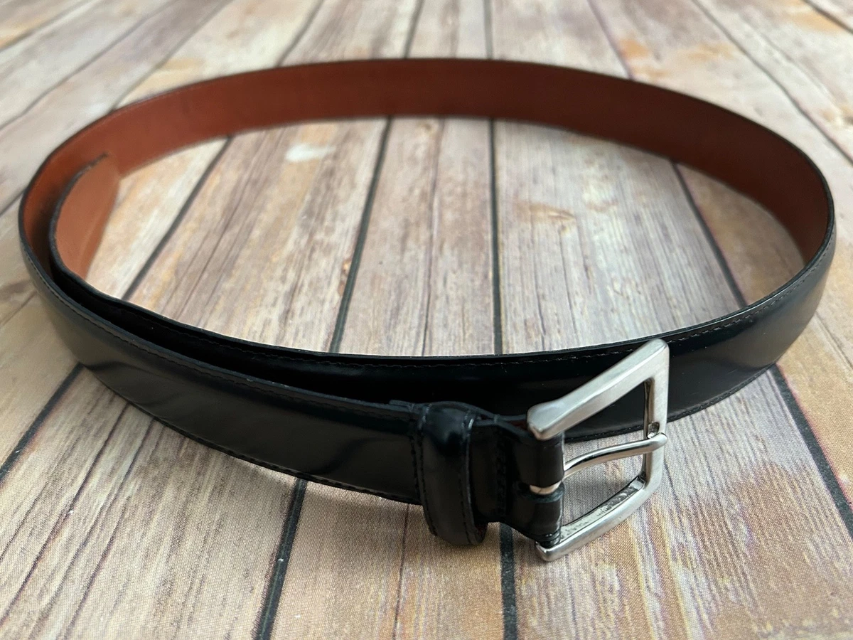 Vintage Coach Black Leather Belt 1\